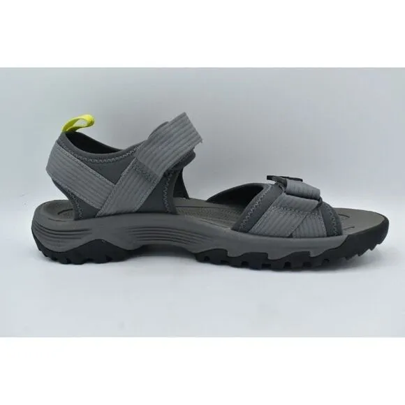 Keen Mens Size 11.5 Targhee III Open Toe H2 Steel Grey Sandals Shoes