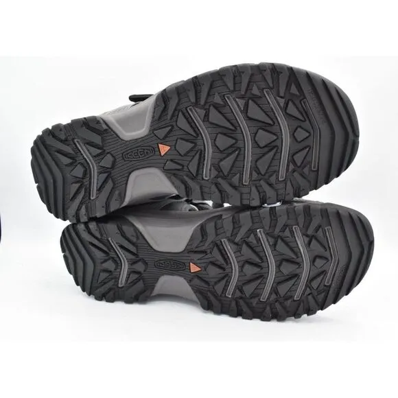 Keen Mens Size 11.5 Targhee III Open Toe H2 Steel Grey Sandals Shoes