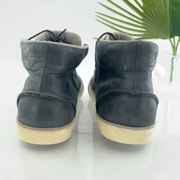 Keen Men’s Timmons Chukka Boots 10 Black Nubuck Leather Lace Up Casual Shoes