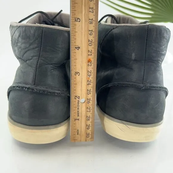 Keen Men’s Timmons Chukka Boots 10 Black Nubuck Leather Lace Up Casual Shoes