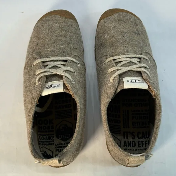 Keen Mosey Wool Chukka Boots Taupe Felt/Birch 1026806 Men’s Size 10.5