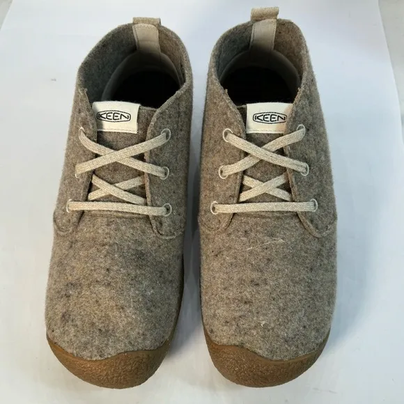 Keen Mosey Wool Chukka Boots Taupe Felt/Birch 1026806 Men’s Size 10.5