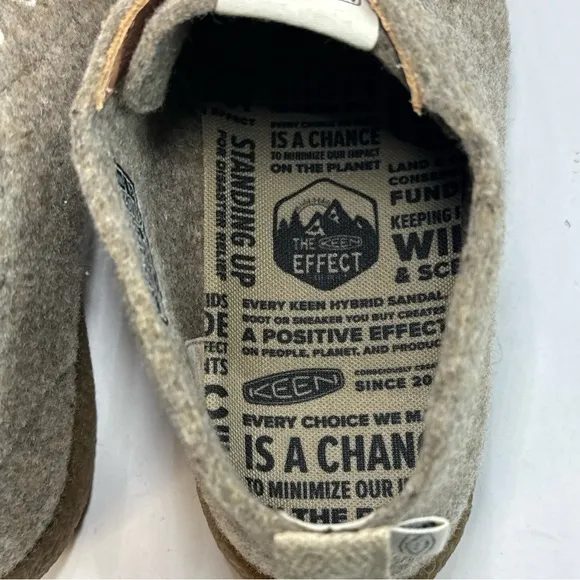 Keen Mosey Wool Chukka Boots Taupe Felt/Birch 1026806 Men’s Size 12