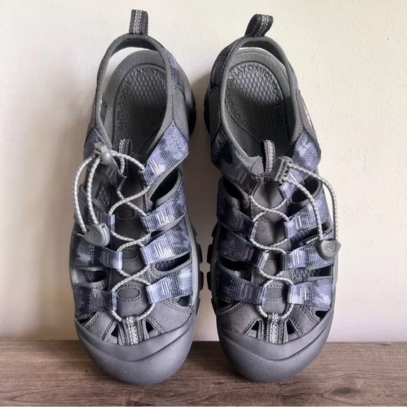 Keen Newport H2 Monochrome Steel Grey Men's Sandal Size 11 SKU#243015