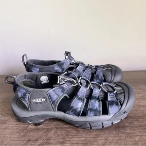 Keen Newport H2 Monochrome Steel Grey Men's Sandal Size 11 SKU#243015