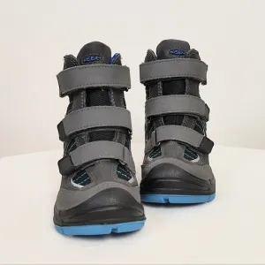 Keen Redwood Little Kid's Waterproof Winter Boots Shoes Size 8 Boy Toddler Raven