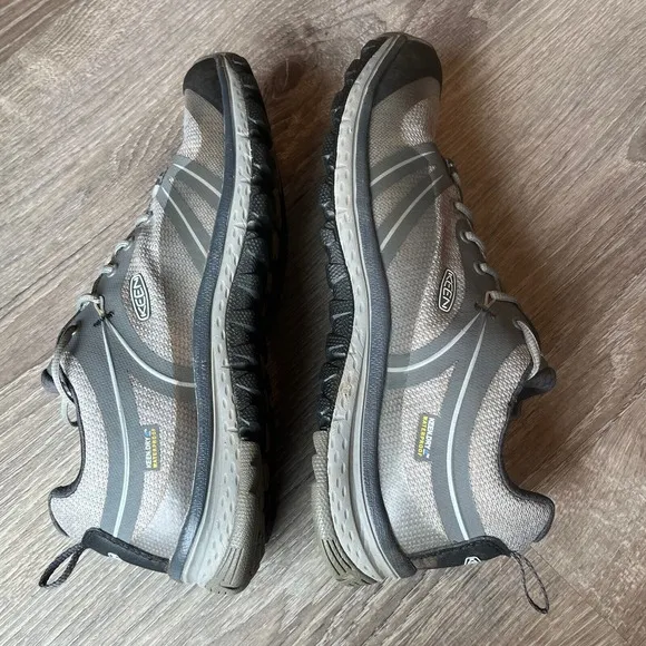 Keen Terradora Waterproof Low Hiking Shoes Gray Womens 9 UK 6.5 EU 39.5