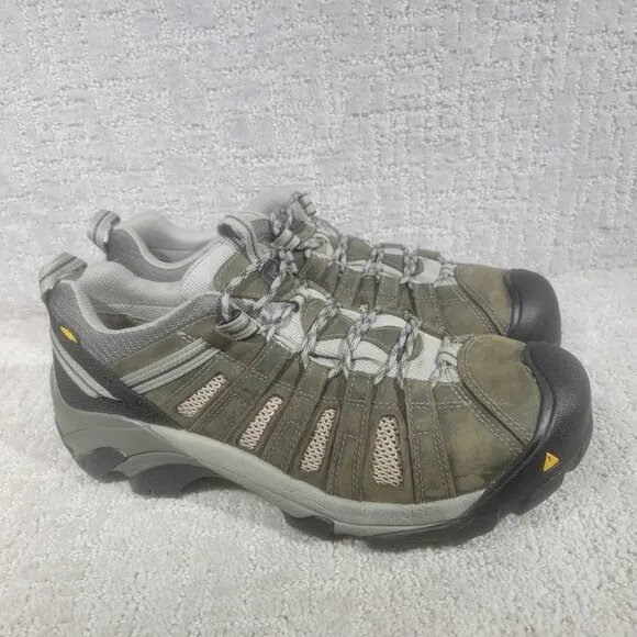 KEEN Utility ASTM F2413-11 Mens Size 12EE Steel Toe Low Work Safety Hiking Shoes