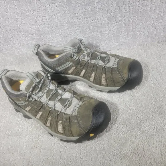 KEEN Utility ASTM F2413-11 Mens Size 12EE Steel Toe Low Work Safety Hiking Shoes