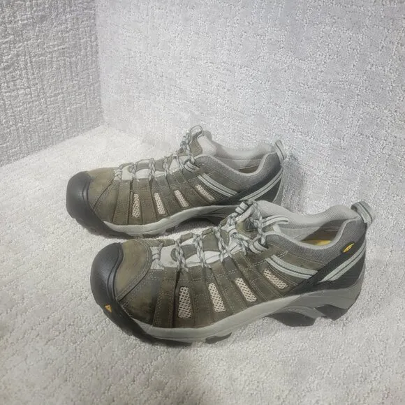 KEEN Utility ASTM F2413-11 Mens Size 12EE Steel Toe Low Work Safety Hiking Shoes