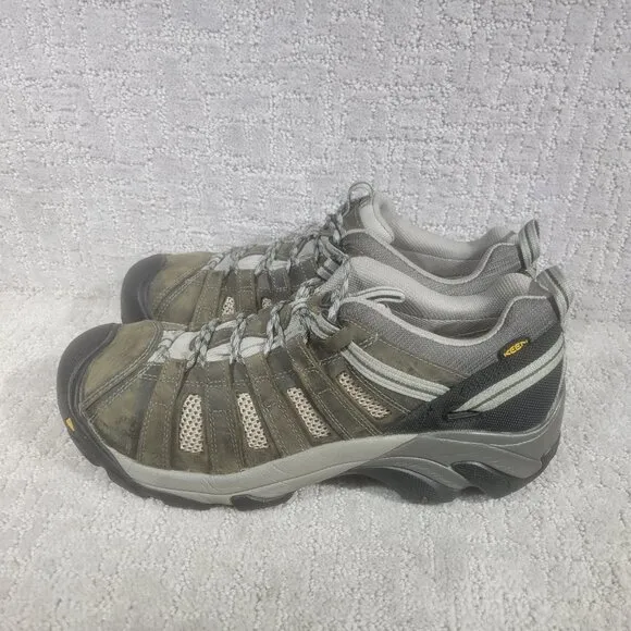 KEEN Utility ASTM F2413-11 Mens Size 12EE Steel Toe Low Work Safety Hiking Shoes