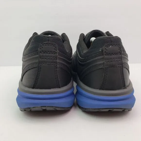 Keen Utility Womens Size 8.5 Black Blue Steel Toe Work Boot Shoes ASTM F2413-18