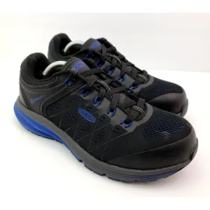 Keen Utility Womens Size 8.5 Black Blue Steel Toe Work Boot Shoes ASTM F2413-18