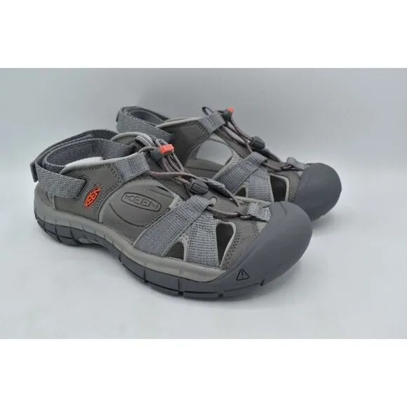 Keen Womens Size 9 Ravine H2 Steel Grey Coral Sport Sandals Shoes