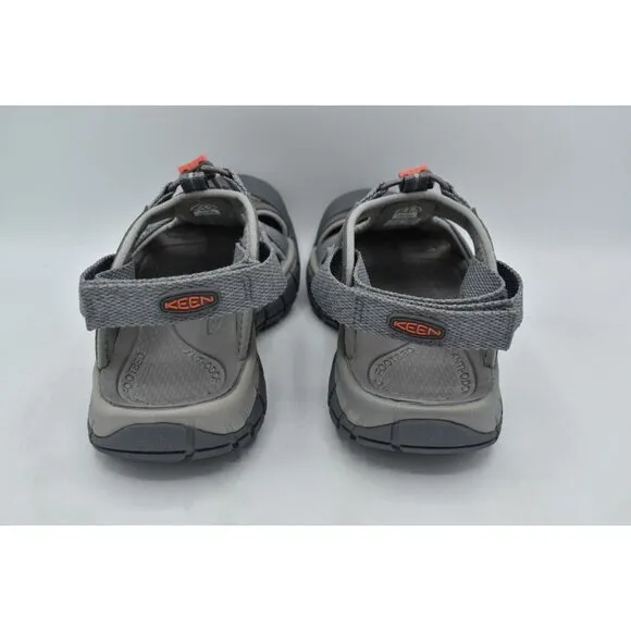 Keen Womens Size 9 Ravine H2 Steel Grey Coral Sport Sandals Shoes