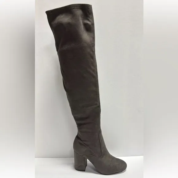Kenneth Cole New York Women’s Carah, Over The Knee Boots Gray, Size 6 M