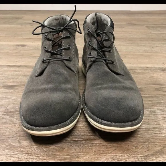 Kenneth Cole Gray Techno Chukka Men’s Boots Size 9