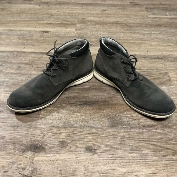 Kenneth Cole Gray Techno Chukka Men’s Boots Size 9