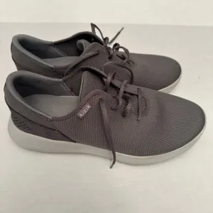 Kizik Madrid Eco Knit Sneakers Mens 11 Women’s 12.5 Gray Hands Free Lace Up