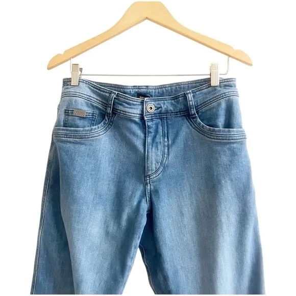 Kuhl Klassik Fit Stretch Jeans Mens 32x34 Indigo Dye Light Blue Workwear Denim
