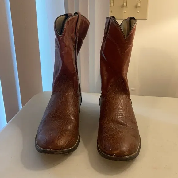 Laredo men’s brown leather size 12 D boots