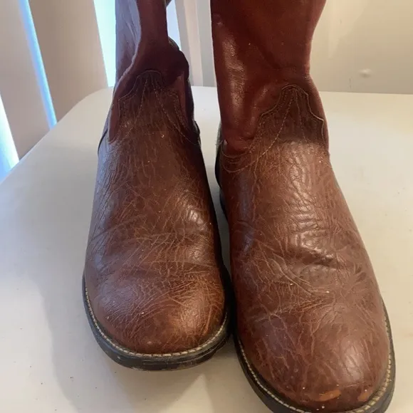 Laredo men’s brown leather size 12 D boots
