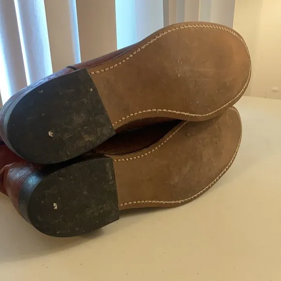 Laredo men’s brown leather size 12 D boots