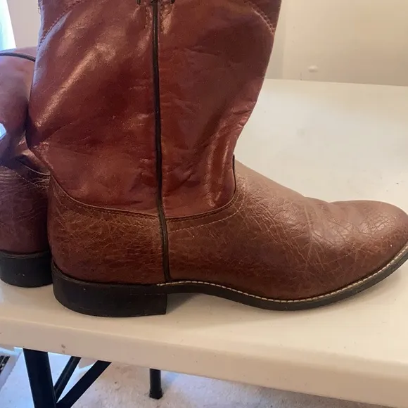 Laredo men’s brown leather size 12 D boots