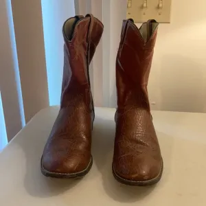 Laredo men’s brown leather size 12 D boots