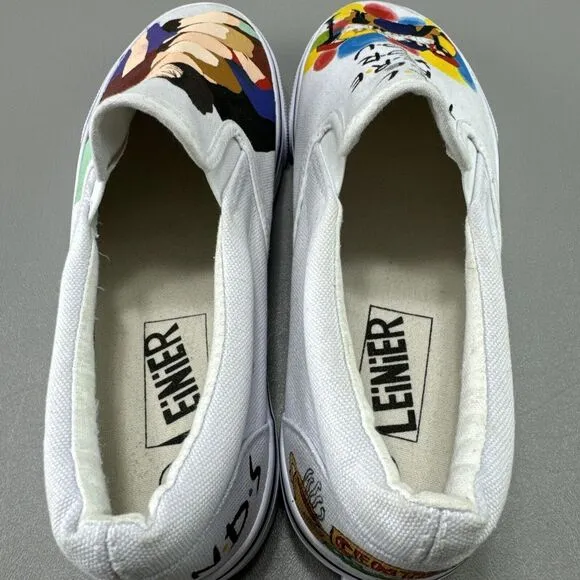 Leinier Shoes Sz 41 Painted Friends TV Show I'll Be There For You Central‎ Perk