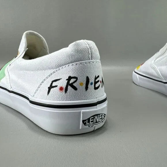 Leinier Shoes Sz 41 Painted Friends TV Show I'll Be There For You Central‎ Perk