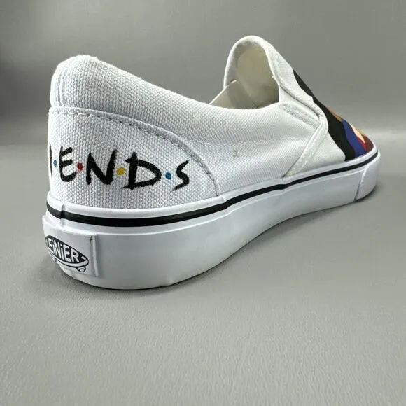 Leinier Shoes Sz 41 Painted Friends TV Show I'll Be There For You Central‎ Perk