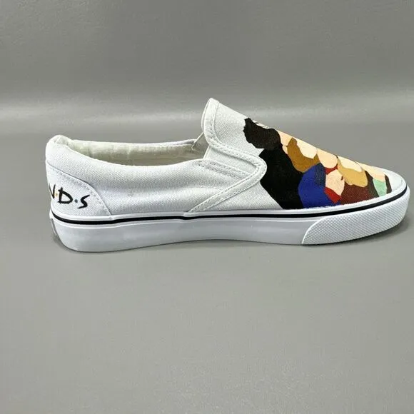 Leinier Shoes Sz 41 Painted Friends TV Show I'll Be There For You Central‎ Perk