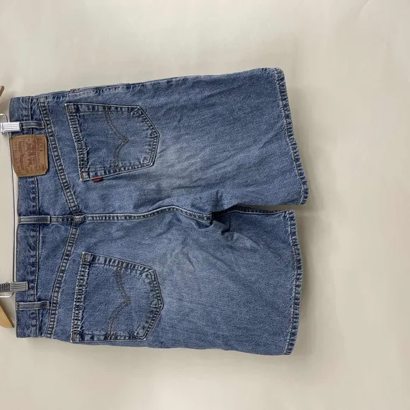Levi's 550 36 relax Vintage Denim Shorts zip Closure 5-Pocket Men USA Jorts