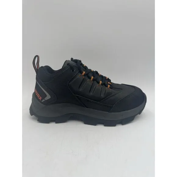 LIGHTLY USED Red Wing WORX Women's Hiking Steel Toe Shoe Black US Size 5.5 M