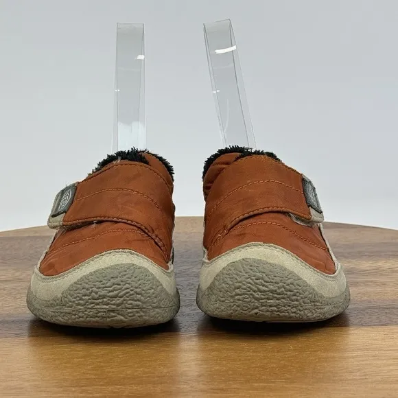 Little Kids Toddler Keen Slip On Howser Orange Waterproof Trail Shoes Size 8 C