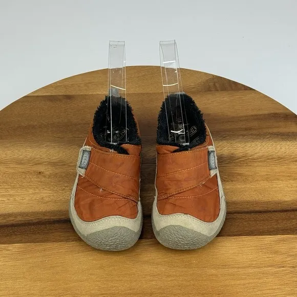 Little Kids Toddler Keen Slip On Howser Orange Waterproof Trail Shoes Size 8 C