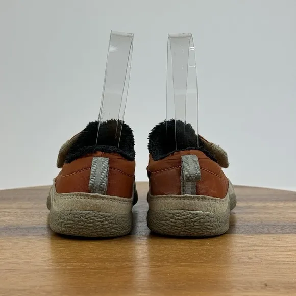 Little Kids Toddler Keen Slip On Howser Orange Waterproof Trail Shoes Size 8 C