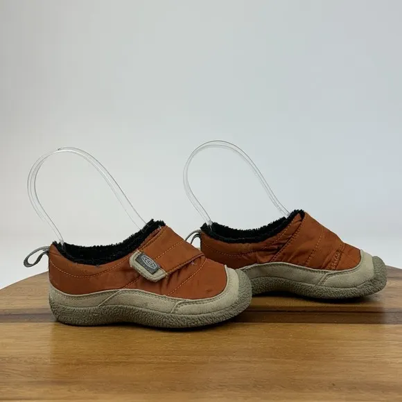 Little Kids Toddler Keen Slip On Howser Orange Waterproof Trail Shoes Size 8 C