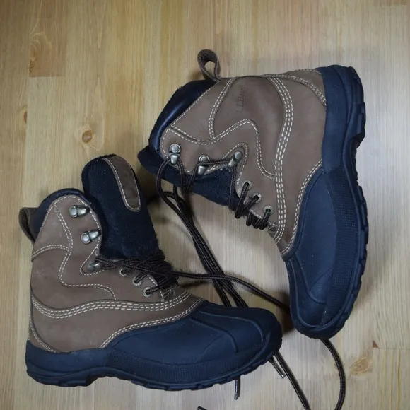 LL Bean Hiking Winter Boots Insulated Duck 6 M