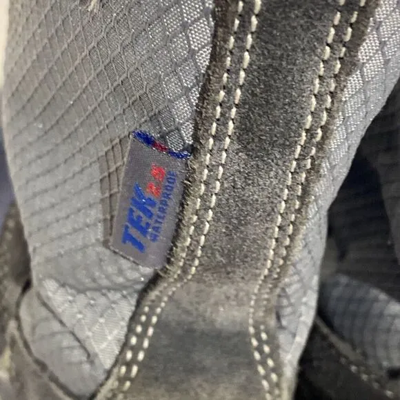L.L. Bean Kids' Blue TEK 2.5  Waterproof Primaloft 200 Lace Up Snow Boots Sz 12