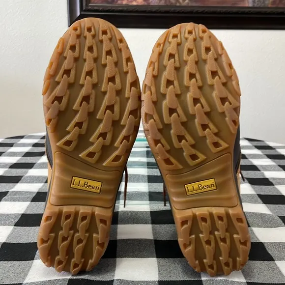 L.L. Bean Leather Rugged Snow Boot Primaloft 200 Gram Insulation Men 12  Medium