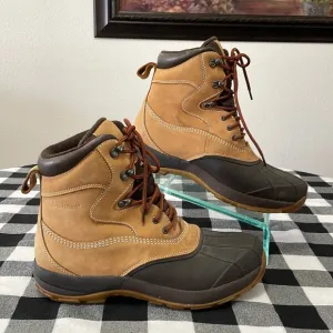 L.L. Bean Leather Rugged Snow Boot Primaloft 200 Gram Insulation Men 12  Medium