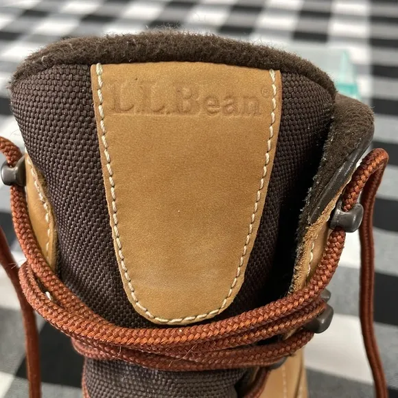 L.L. Bean Leather Rugged Snow Boot Primaloft 200 Gram Insulation Men 12  Medium