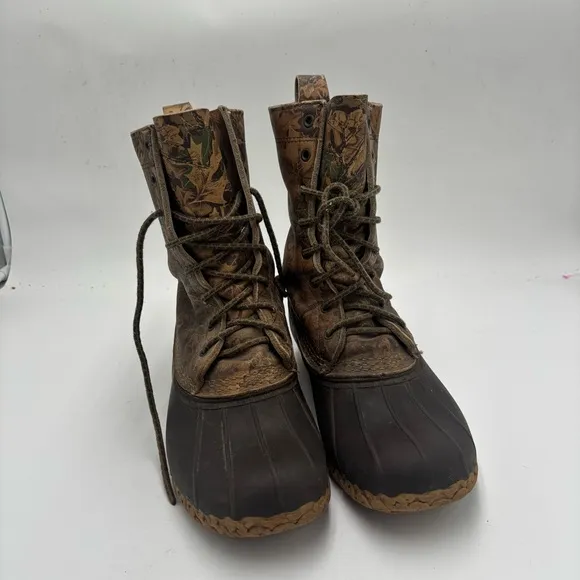 L.L. Bean Men’s 7 Wide Camouflage Hunting Duck Boots