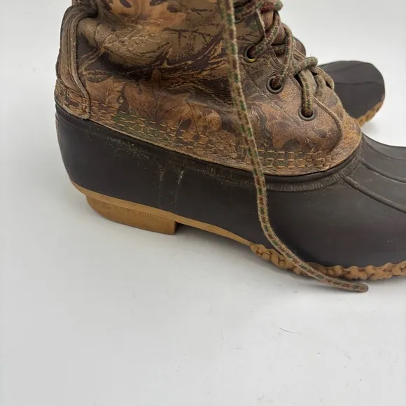 L.L. Bean Men’s 7 Wide Camouflage Hunting Duck Boots