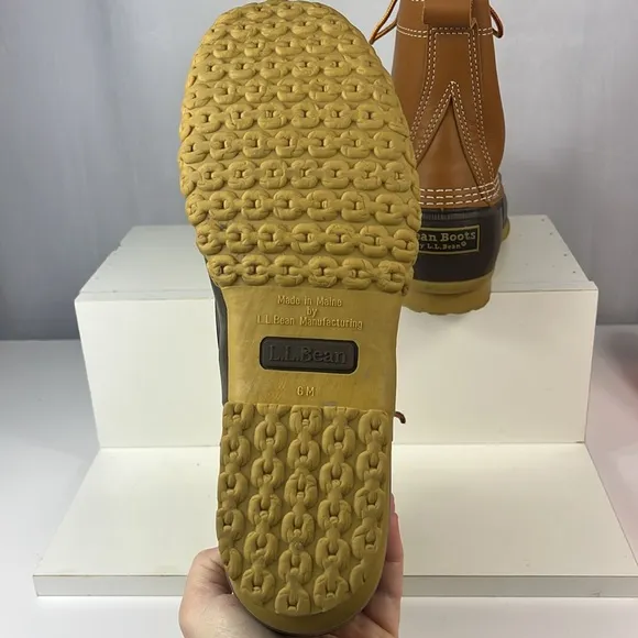 L.L. Bean Men's Bean 8” The Original Duck Boots.