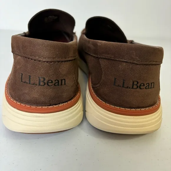 L.L. Bean Men’s Kennebec Leather Slip-on Shoes
