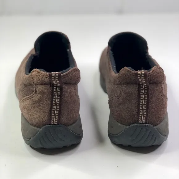L.L. Bean slip-on suede shoes brown 13