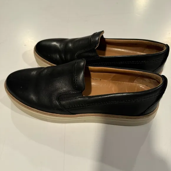 Lucchese Leather After Ride Women’s Slip On Shoes Size 10